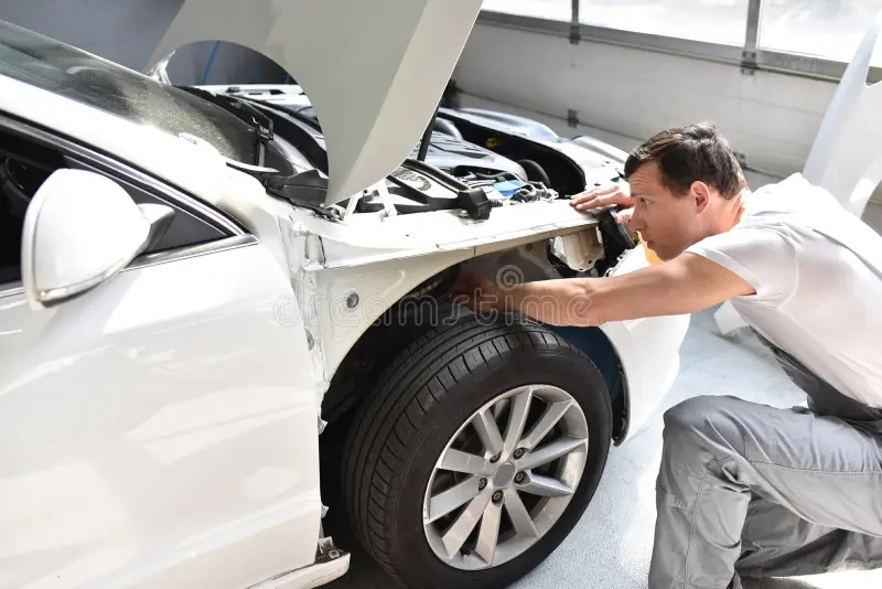 car-mechanic-repairs-bodywork-vehicle-traffic-accident-112136903